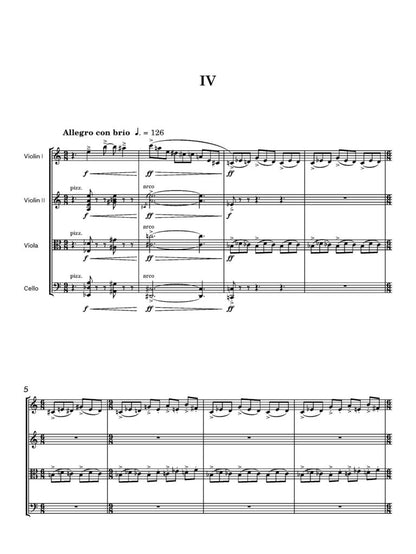 Mark Goddard - Halloween 13 Scary Minutes for String Quartet - Digital Download