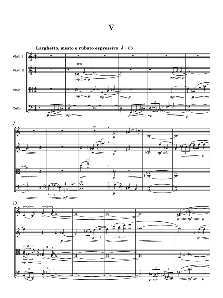 Mark Goddard - Halloween 13 Scary Minutes for String Quartet - Digital Download