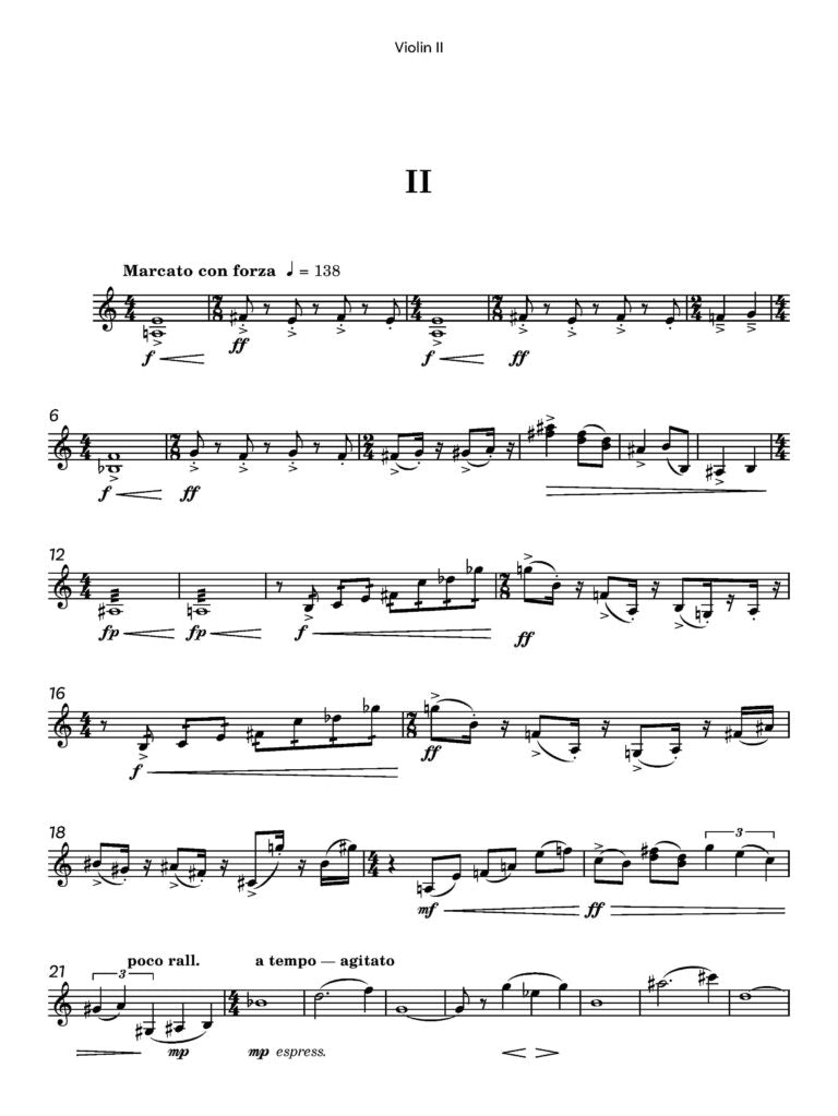 Mark Goddard - Halloween 13 Scary Minutes for String Quartet - Digital Download