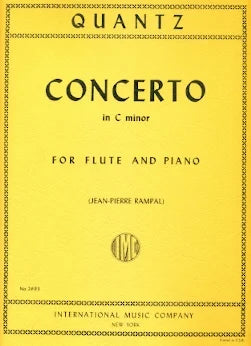 Quantz - Concerto in C minor for flute and piano