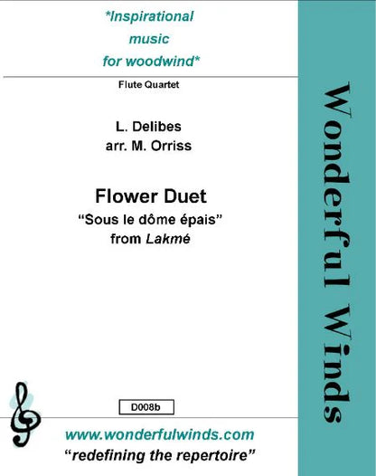 Delibes - The Flower Duet from  "Lakme" Four Flutes - Digital Download