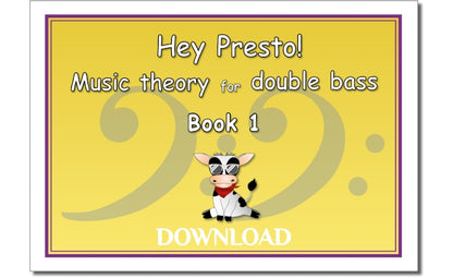Music Theory for Double Bass Bk 1 – DOWNLOAD