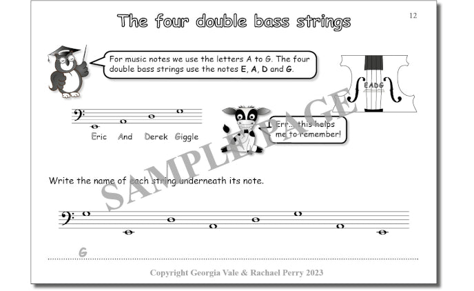 Music Theory for Double Bass Bk 1 – DOWNLOAD