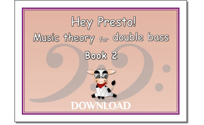 Music Theory for Double Bass Bk 2 – DOWNLOAD