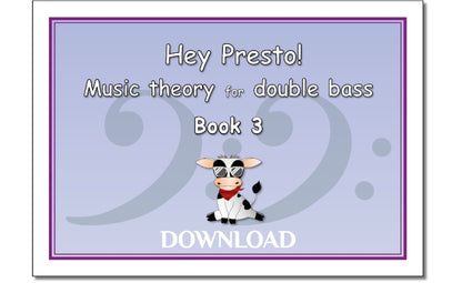Music Theory for Double Bass Bk 3 – DOWNLOAD