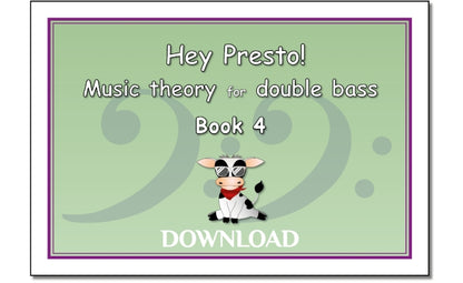 Music Theory for Double Bass Bk 4 – DOWNLOAD