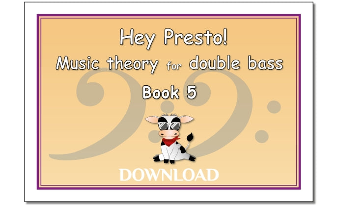 Music Theory for Double Bass Bk 5 – DOWNLOAD
