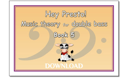 Music Theory for Double Bass Bk 5 – DOWNLOAD