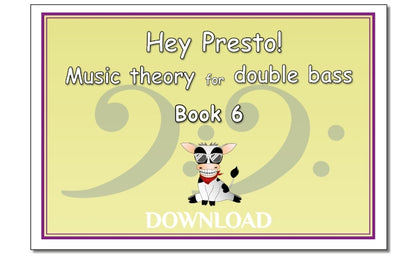 Music Theory for Double Bass Bk 6 – DOWNLOAD