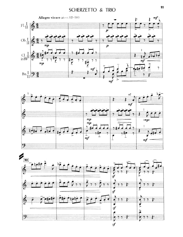 Hawes- Pieces of Eight for woodwind ensemble