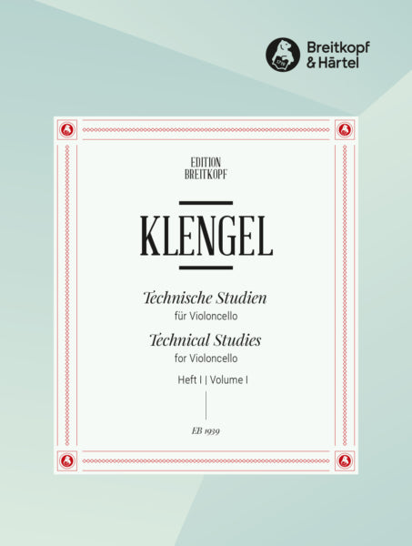 Klengel , Julius - Technical Studies through all the Keys Scales Vol 1 - (DIGITAL EDITION)