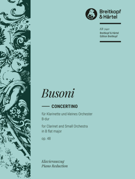 Busoni, Ferruccio - Concertino in B flat major Op. 48 K 276 (DIGITAL EDITION)