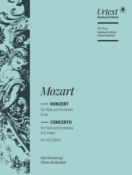 Mozart, WA -Concerto for Flute and Orchestra G major K. 313 (Breitkopf)