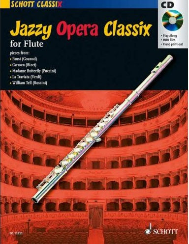 Jazzy Opera Classix with a companion CD of performances and accompaniments