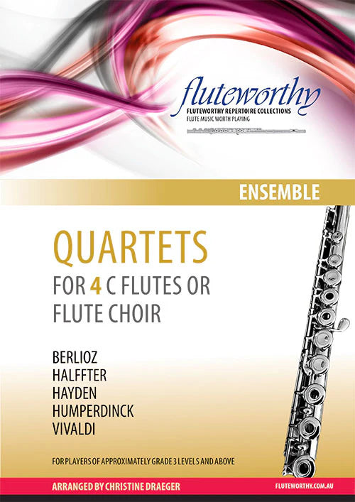 Fluteworthy - Quartets for Four C Flutes - Digital Edition