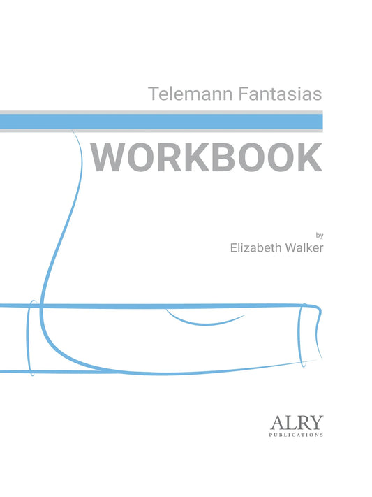 Walker - Telemann Fantasias Workbook -