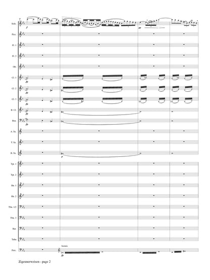 Sarasate (arr. Maddox/George) - Zigeunerweisen (Solo Flute and Concert