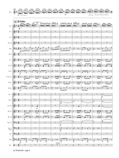 Damare (arr. Johnston) - La Tourterelle (Solo Piccolo and Concert Band
