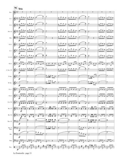 Damare (arr. Johnston) - La Tourterelle (Solo Piccolo and Concert Band