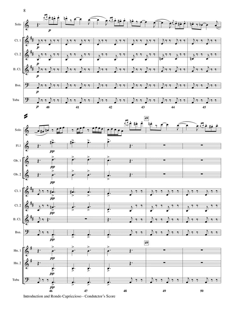 Saint-Saens (trans. Nishimura) - Introduction and Rondo Capriccioso