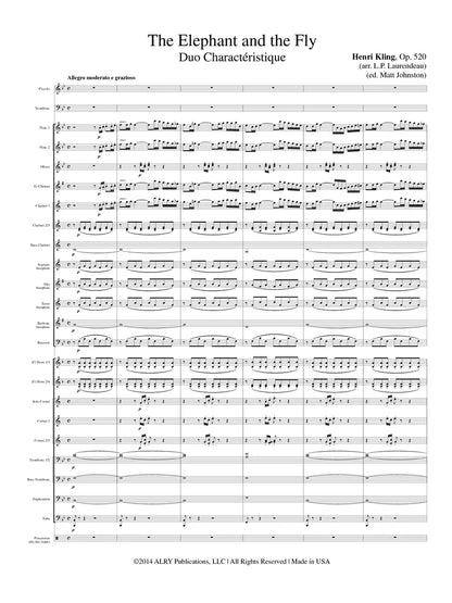 Kling (arr. Laurendeau/Johnston) - The Elephant and the Fly