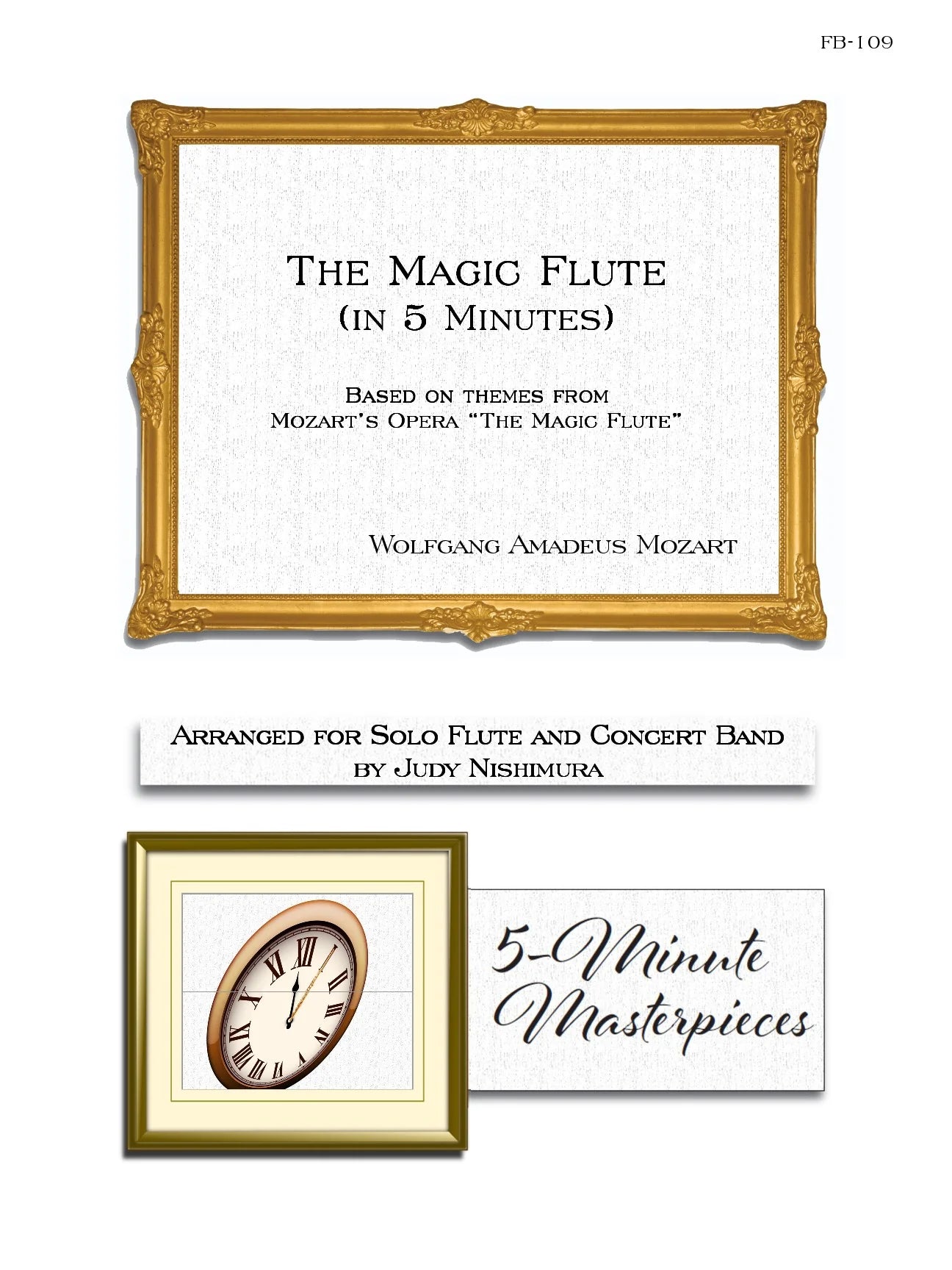 Nishimura - The Magic Flute in 5 Minutes (Solo Flute and Concert Band)