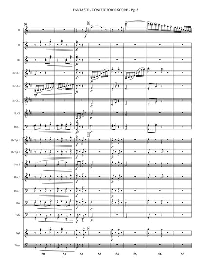 Faure (arr. Webb/Nishimura) - Fantasie (Solo Flute and Concert Band)