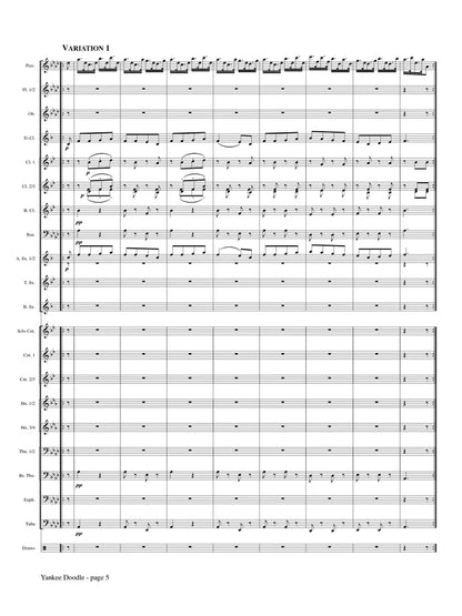 Purdy (arr. Johnston/Gippo) - Yankee Doodle for Piccolo and Concert Band