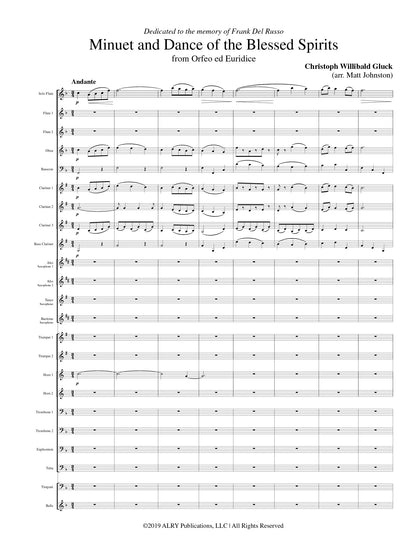 Gluck (arr. Johnston) - Minuet and Dance of the Blessed Spirits