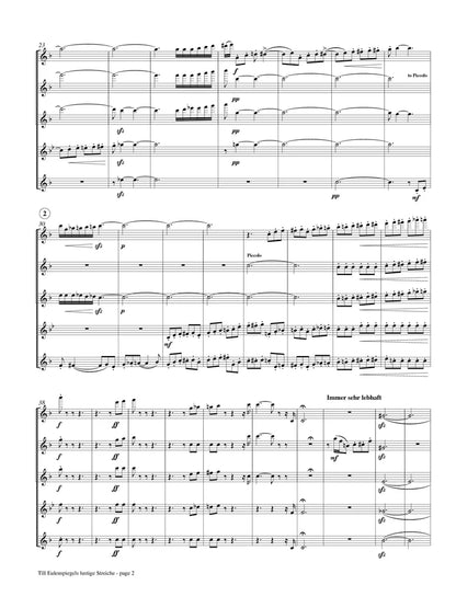 Strauss (arr. Hinze) - Till Eulenspiegels lustige Streiche (Flute Quintet)