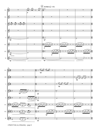 Nishimura - Flights of Passage for Flute Choir