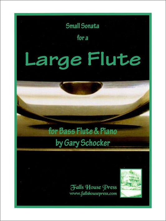 Schocker, G - Small Sonata for A Large Flute For Bass Flute and Piano