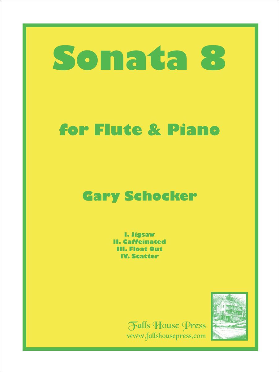 Schocker, Gary - Sonata No. 8 for Flute and Piano