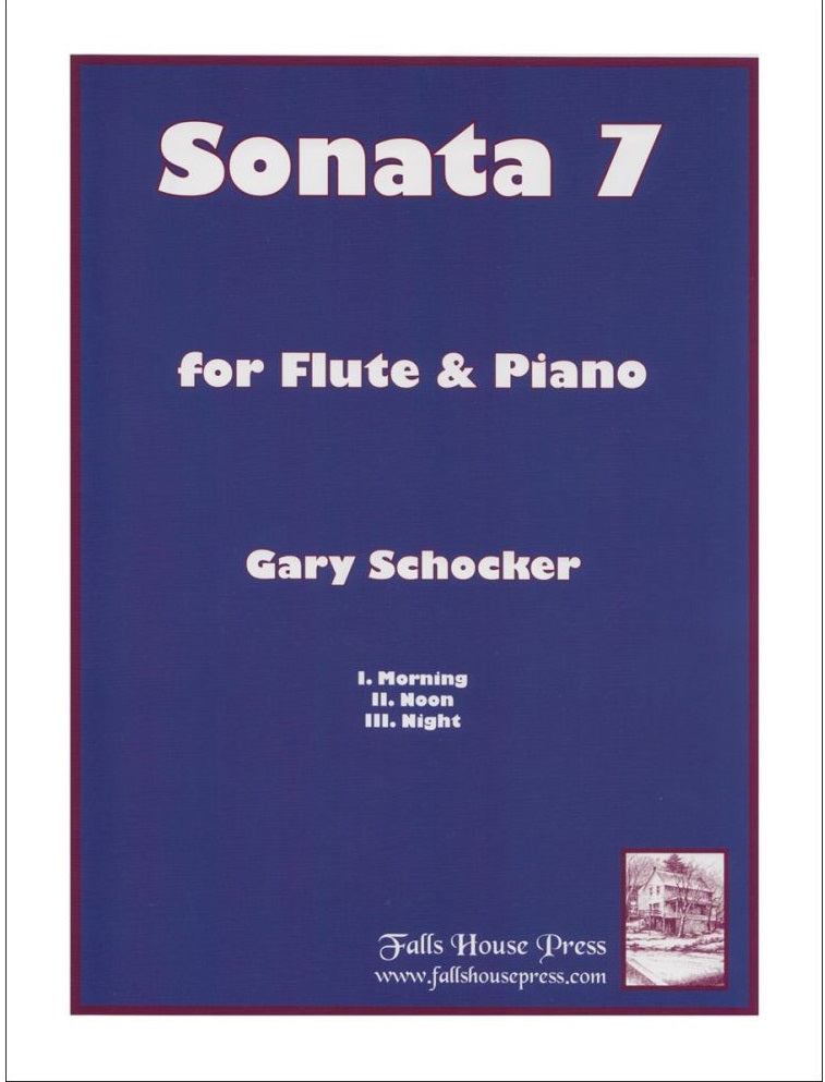 Schocker, Gary - Sonata No. 7 for flute and piano