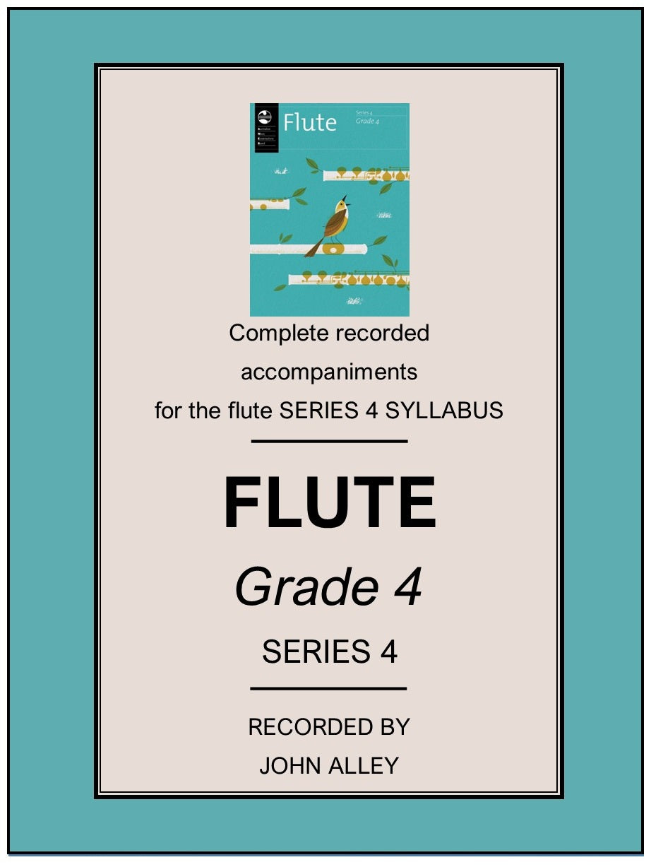 AMEB recorded accompaniments for flute Grade 4 Series 4