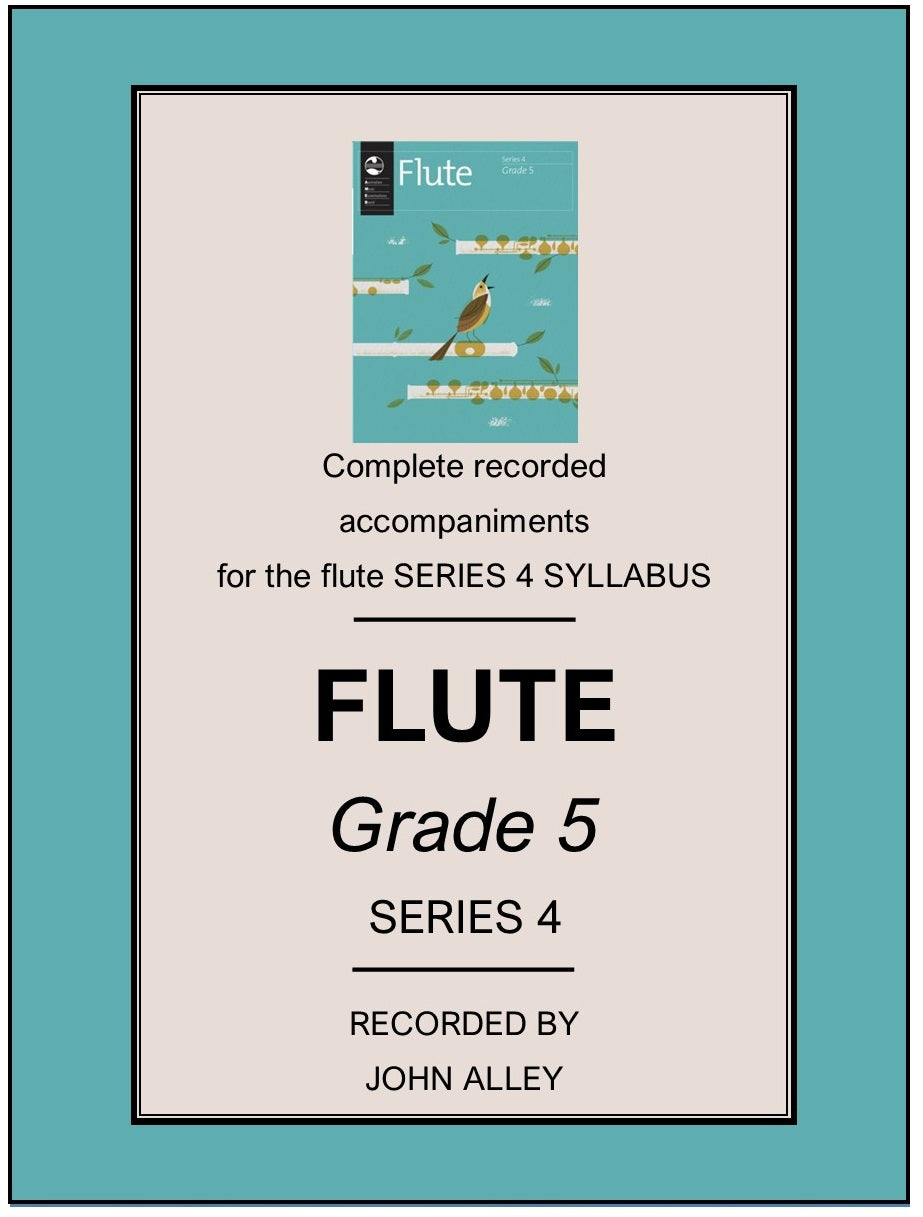 AMEB recorded accompaniments for flute Grade 5 Series 4