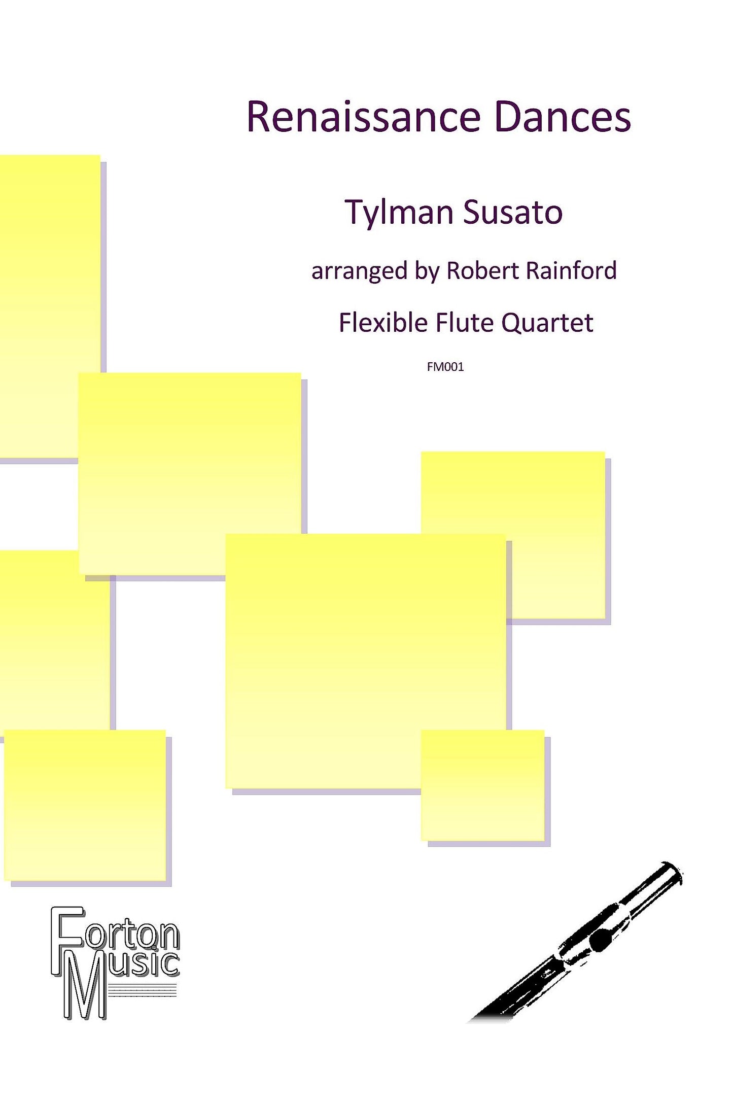 Sustato, Tylman - Renaissance Dances  for flute quartet - Digital Download