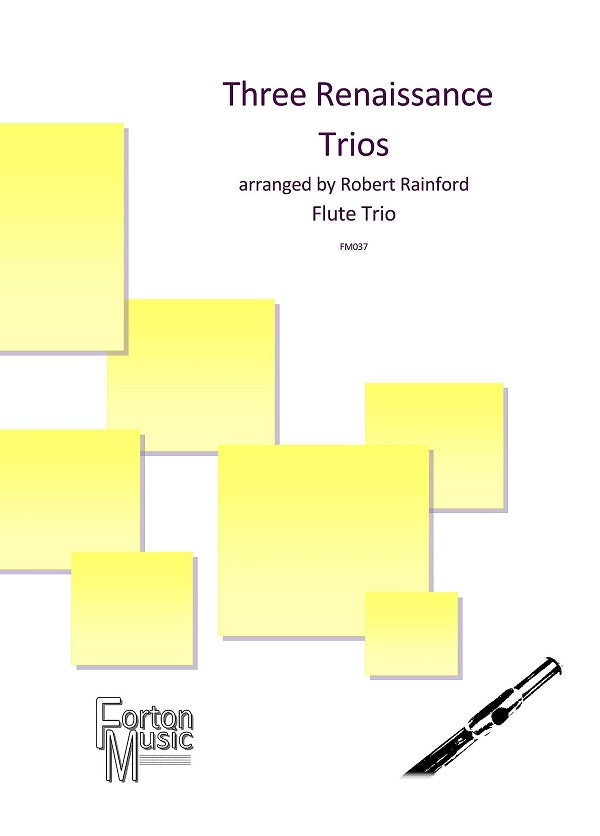 Various - Three Renissance Trios flute trio - Digital Download