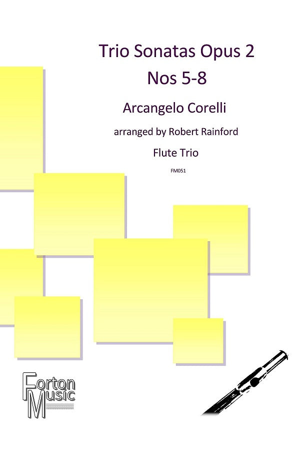 Corelli Trio Sonatas Op 2 nos 5-8- Digital Download
