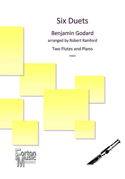 Godard, B - Six Duets for Flute two flutes & Piano  - Digital Download (Copy) (Copy)