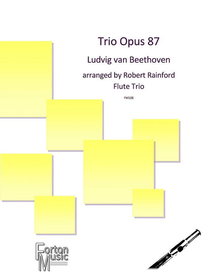 Beethoven - Trio Opus 87 flute trio - Digital Download