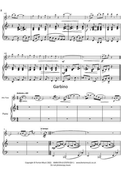 Warren, Geoff  - Mediterranean Winds for Alto Flute and Piano - Digital Download