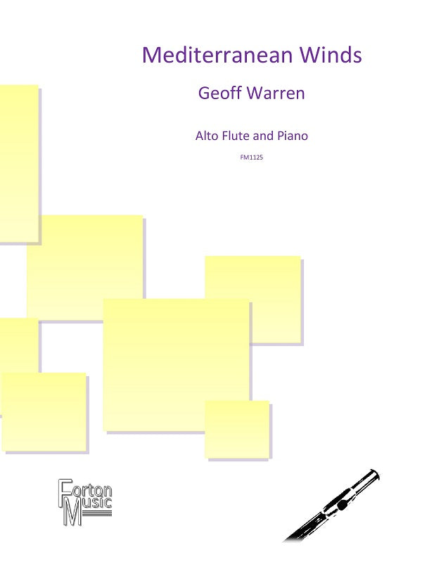 Warren, Geoff  - Mediterranean Winds for Alto Flute and Piano - Digital Download