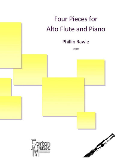 Rawle , Phillip - Four Pieces for Alto Flute