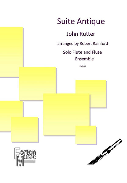 Rutter - Suite Antique Solo Flute/Flute Ensemble