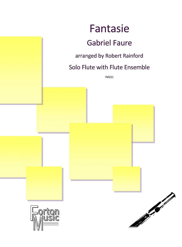 Faure, G  - Fantasie for solo flute and flute ensemble - Digital Download