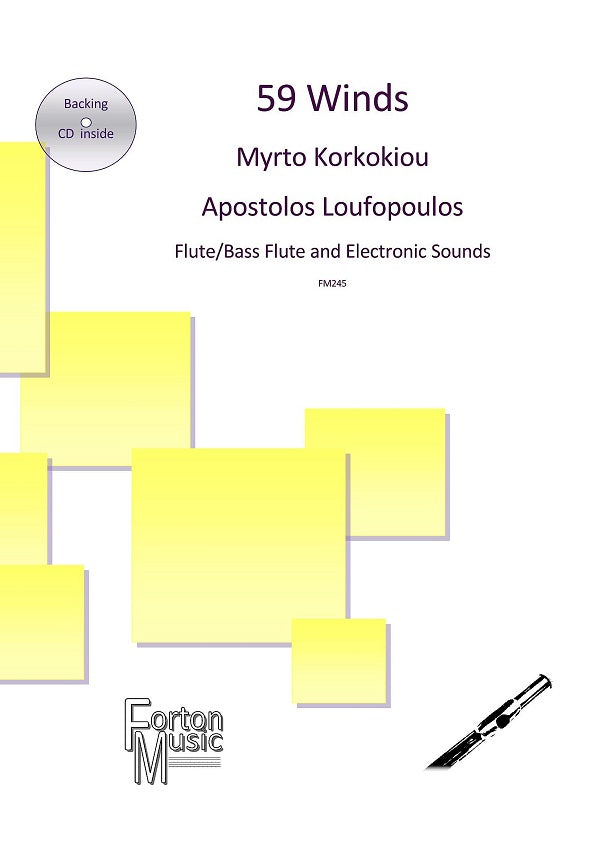 Korkokiou, Myrto  - 59 Winds for solo flute and electronic sound - Digital Download