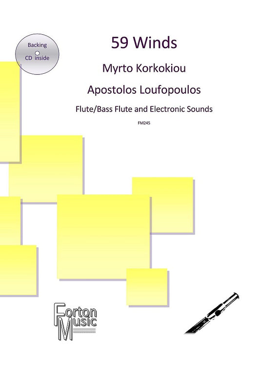 Korkokiou, Myrto  - 59 Winds for solo flute and electronic sound - Digital Download