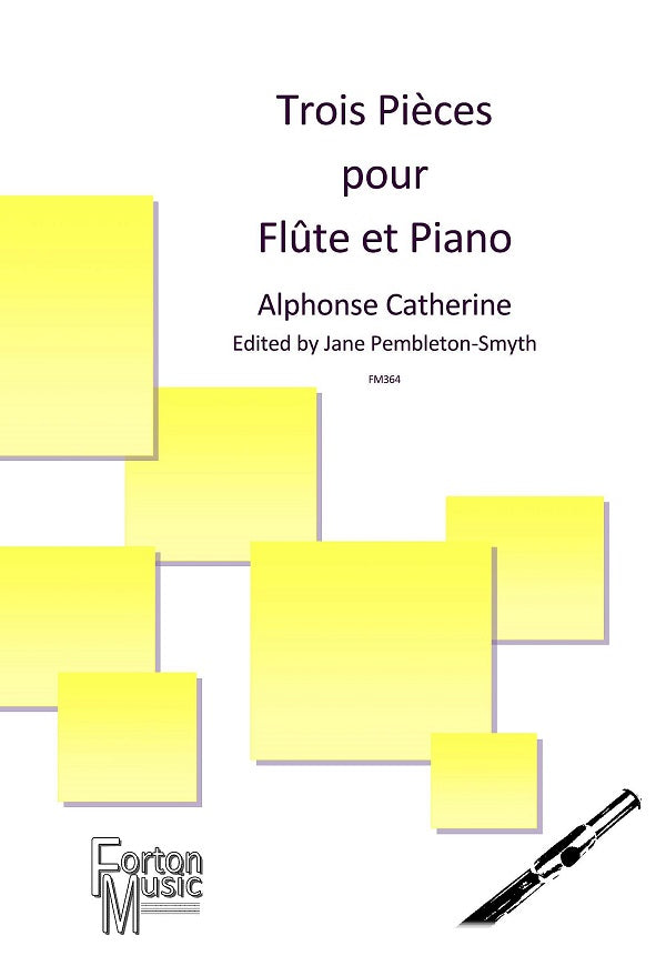 Catherine, A - Trois pieces for flute and piano (Digital Download)