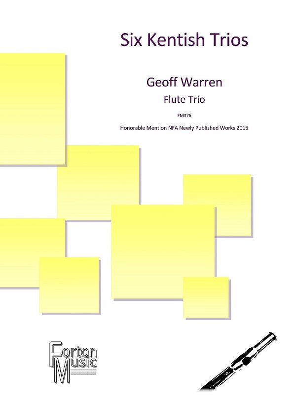 Warren, Geoff  - Six Kentish Trios -  flute trio - Digital Download